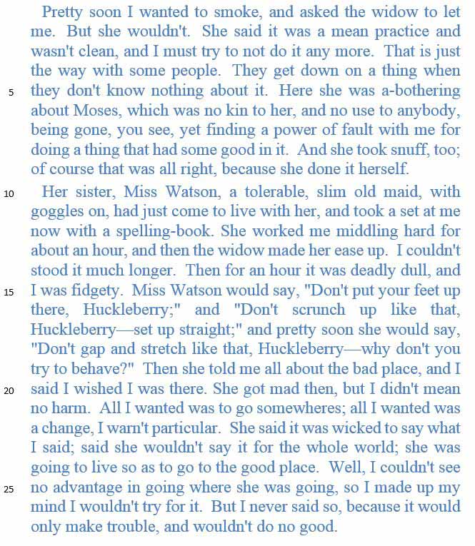 the-adventures-of-huckleberry-finn-passage