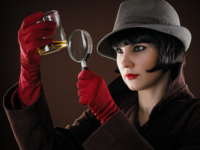 11+ Logic Problems Illustration | Detective