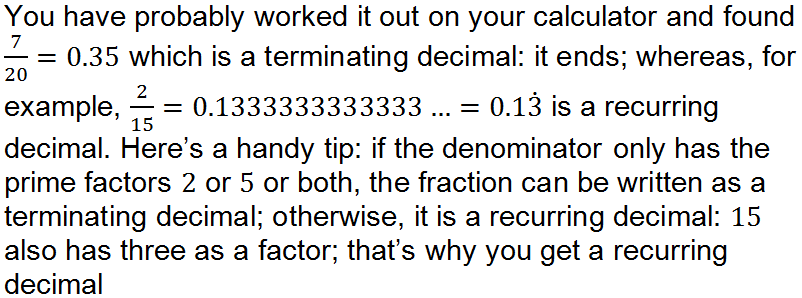 Helpful comment