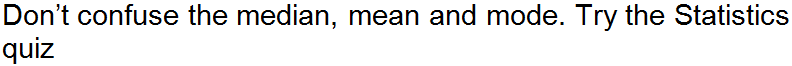 Helpful comment