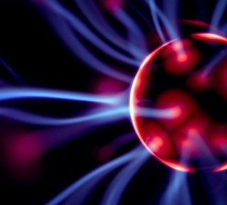 Plasma globe close-up – GCSE Physics