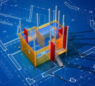 KS1 Design and Technology illustration – colourful 3D model example