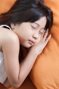 Sleeping girl