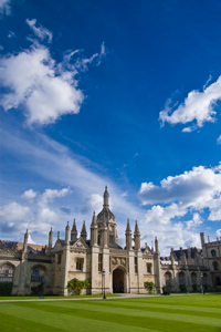 A historic, English university building