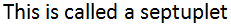 Helpful comment