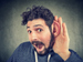 French man listening