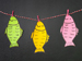Paper fish French April Fool celebration