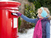 Child posting a letter