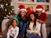 Family enjoying Christmas